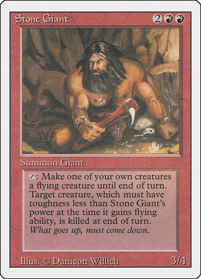 Image for Stone Giant (Revised Edition) - Magic: The Gathering