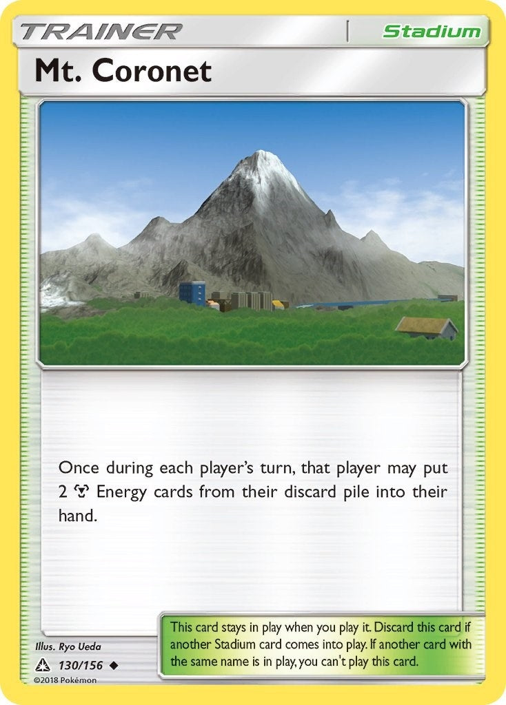 Image for Mt. Coronet (130/156) (SM - Ultra Prism) - Pokemon