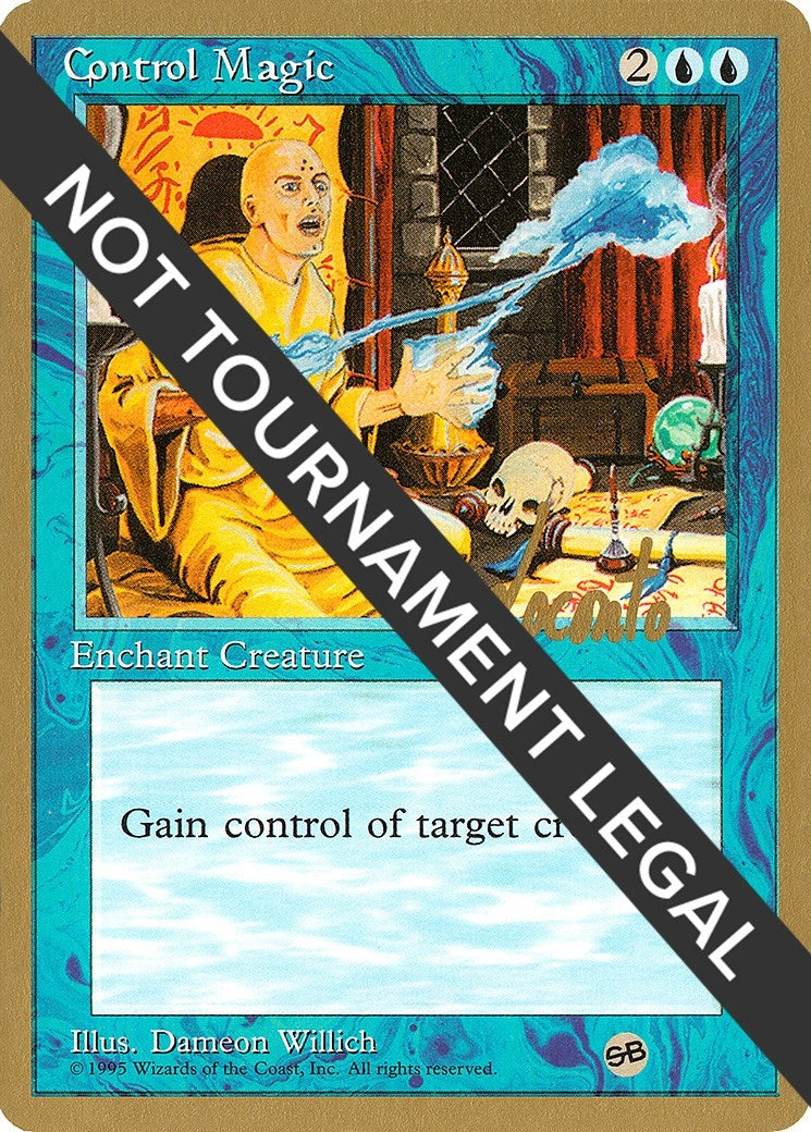 Image for Control Magic - 1996 Michael Loconto (4ED) (SB) (World Championship Decks) - Magic: The Gathering