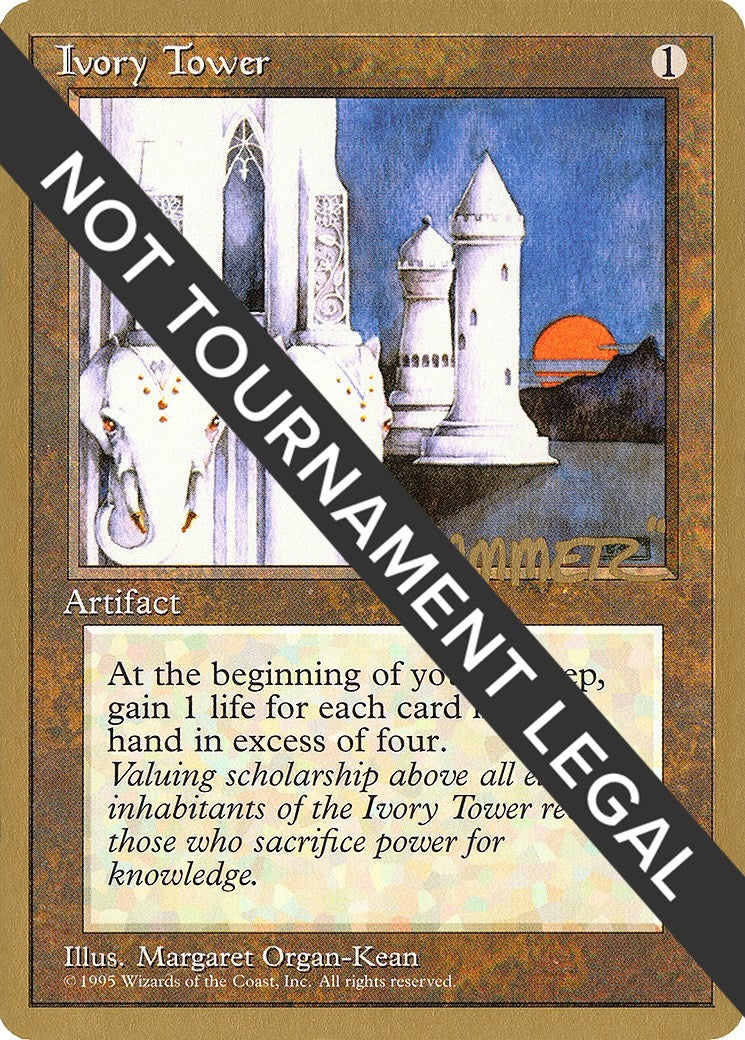 Image for Ivory Tower - 1996 Shawn "Hammer" Regnier (4ED) (World Championship Decks) - Magic: The Gathering