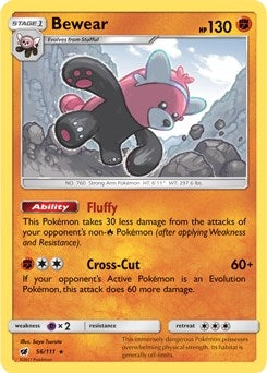 Image for Bewear - 56/111 (Prerelease Kit Exclusive) (056/111) (Deck Exclusives) - Pokemon