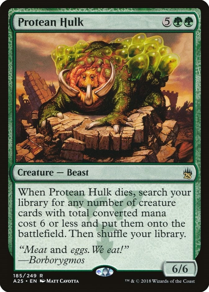 Image for Protean Hulk (185) (Masters 25) - Magic: The Gathering