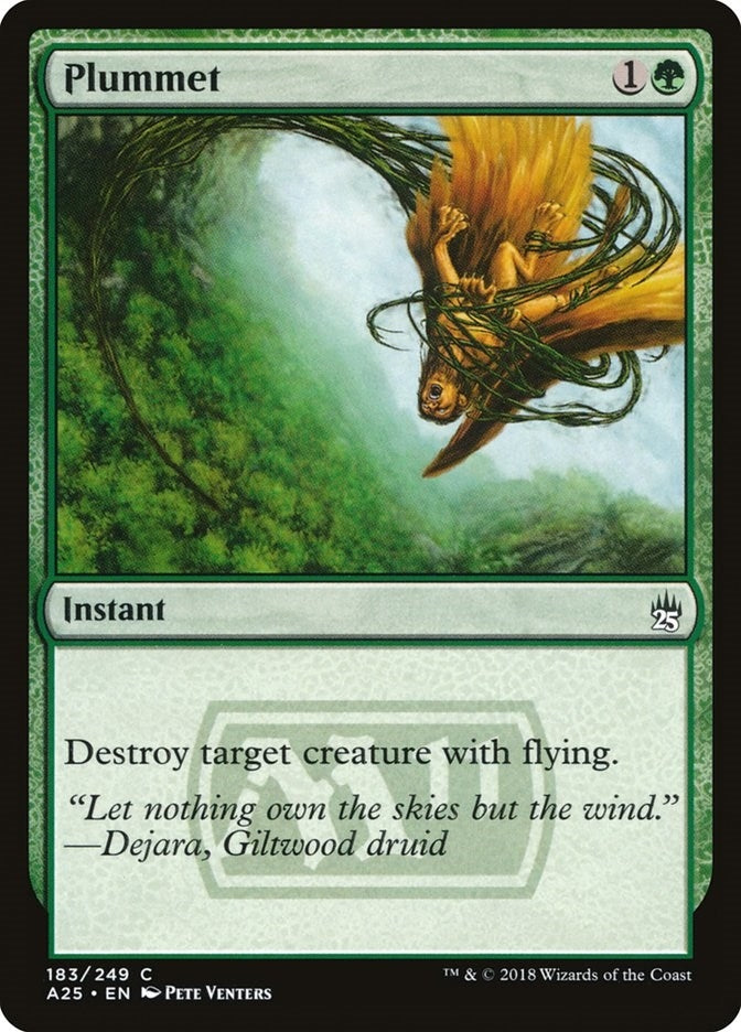 Image for Plummet (183) (Masters 25) - Magic: The Gathering
