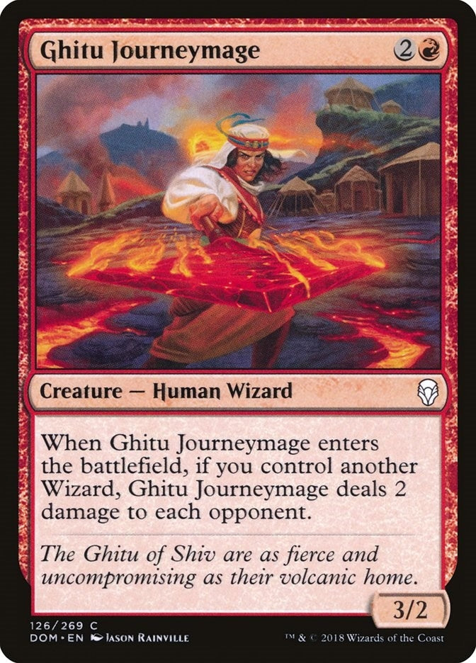 Image for Ghitu Journeymage (126) (Dominaria) - Magic: The Gathering