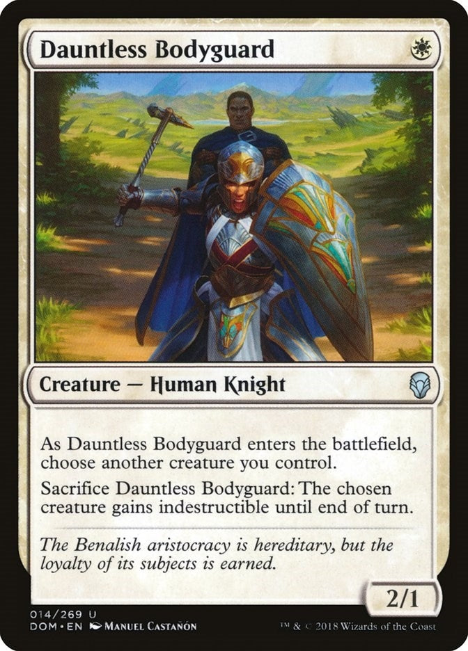 Image for Dauntless Bodyguard (14) (Dominaria) - Magic: The Gathering