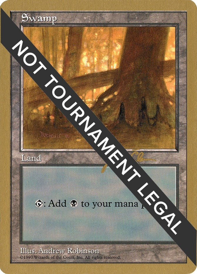 Image for Swamp (444) - 1997 Jakub Slemr (5ED) (World Championship Decks) - Magic: The Gathering