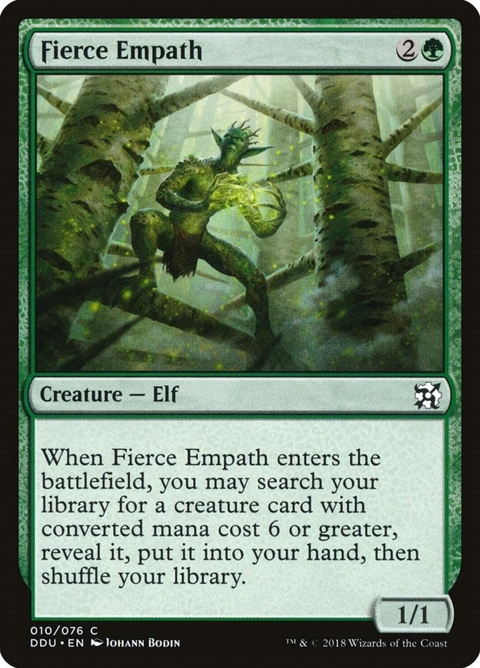 Image for Fierce Empath (10) (Duel Decks: Elves vs. Inventors) - Magic: The Gathering