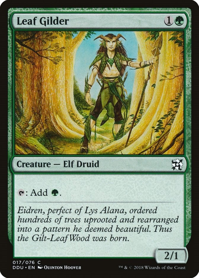 Image for Leaf Gilder (17) (Duel Decks: Elves vs. Inventors) - Magic: The Gathering