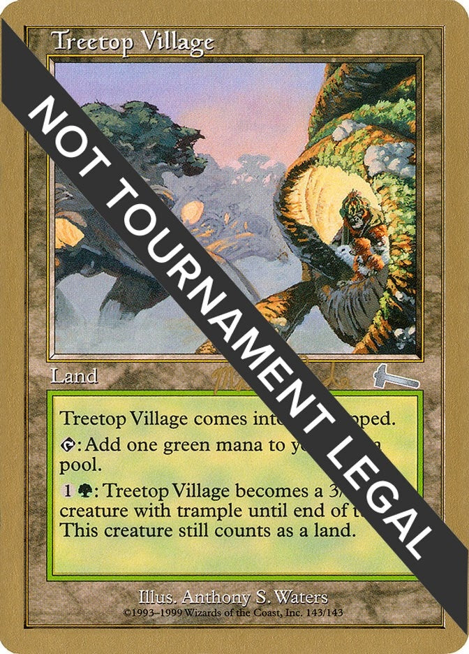 Image for Treetop Village - 1999 Matt Linde (ULG) (World Championship Decks) - Magic: The Gathering