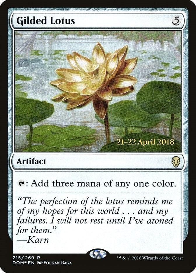 Image for Gilded Lotus (215) (Prerelease Cards) - Magic: The Gathering
