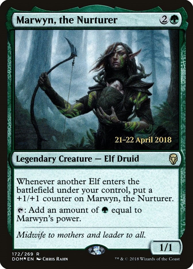 Image for Marwyn, the Nurturer (172) (Prerelease Cards) - Magic: The Gathering