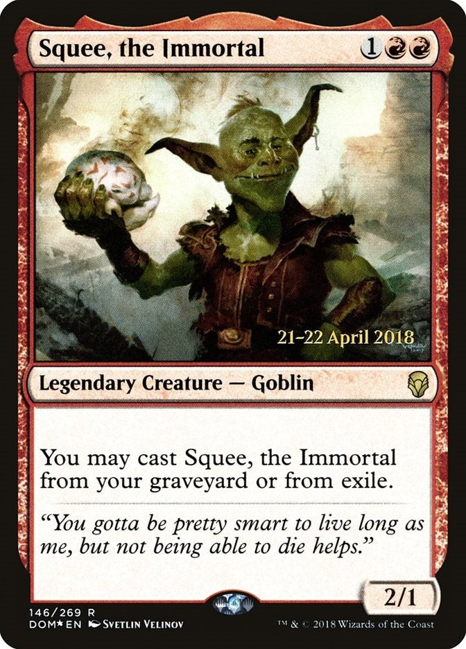 Image for Squee, the Immortal (146) (Prerelease Cards) - Magic: The Gathering