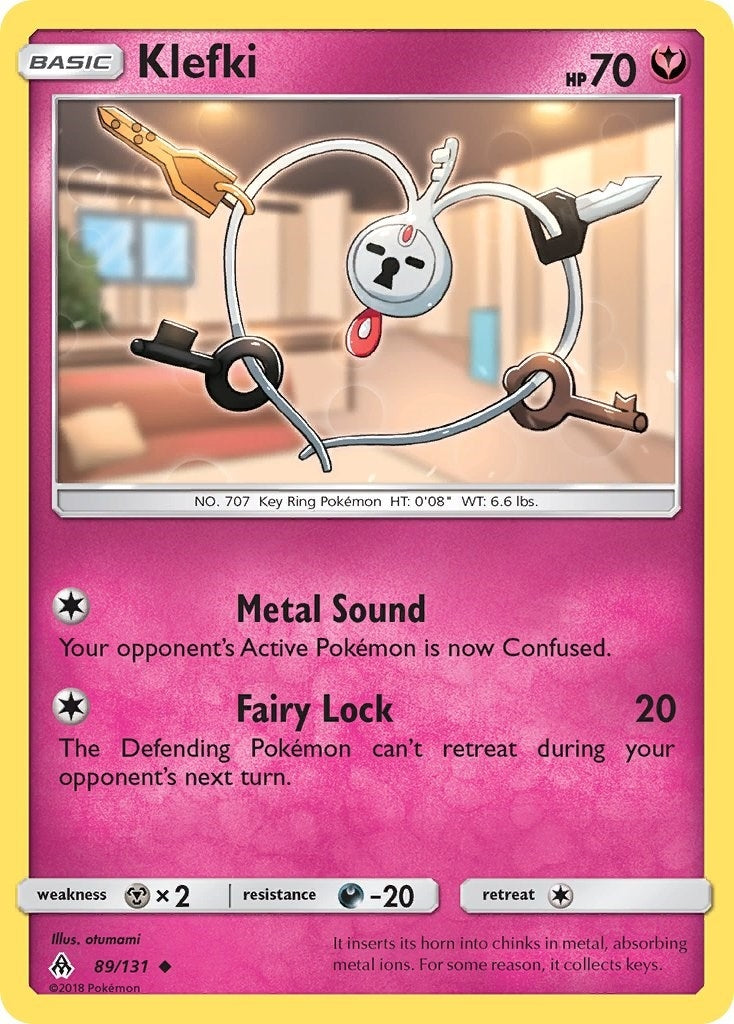 Image for Klefki (89/131) (SM - Forbidden Light) - Pokemon