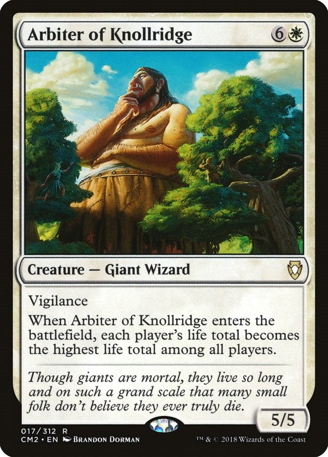 Image for Arbiter of Knollridge (17) (Commander Anthology Volume II) - Magic: The Gathering