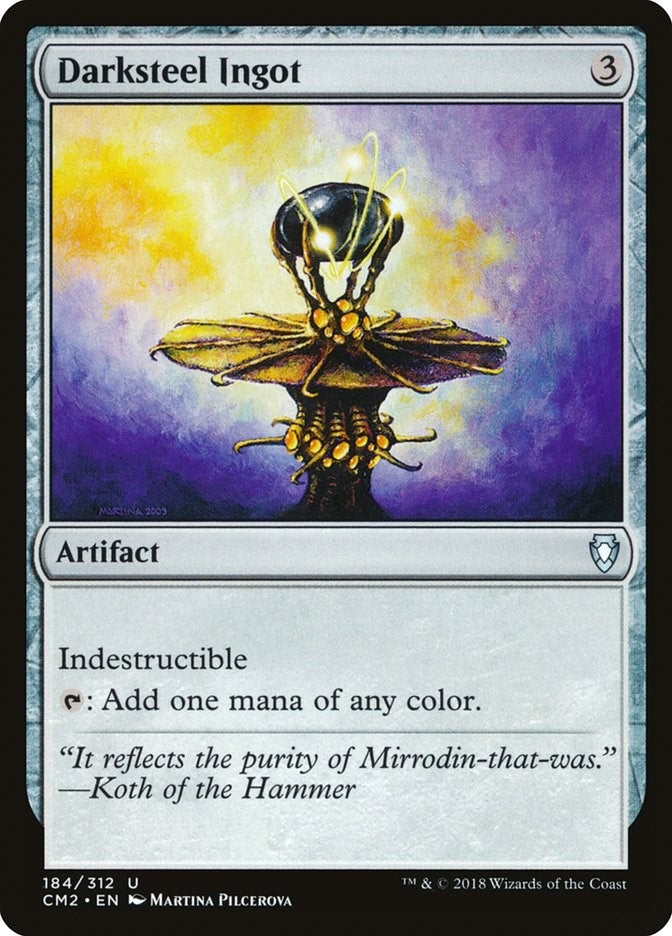 Image for Darksteel Ingot (184) (Commander Anthology Volume II) - Magic: The Gathering