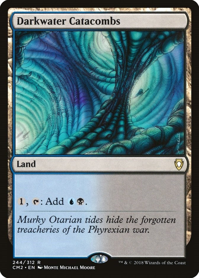 Image for Darkwater Catacombs (244) (Commander Anthology Volume II) - Magic: The Gathering