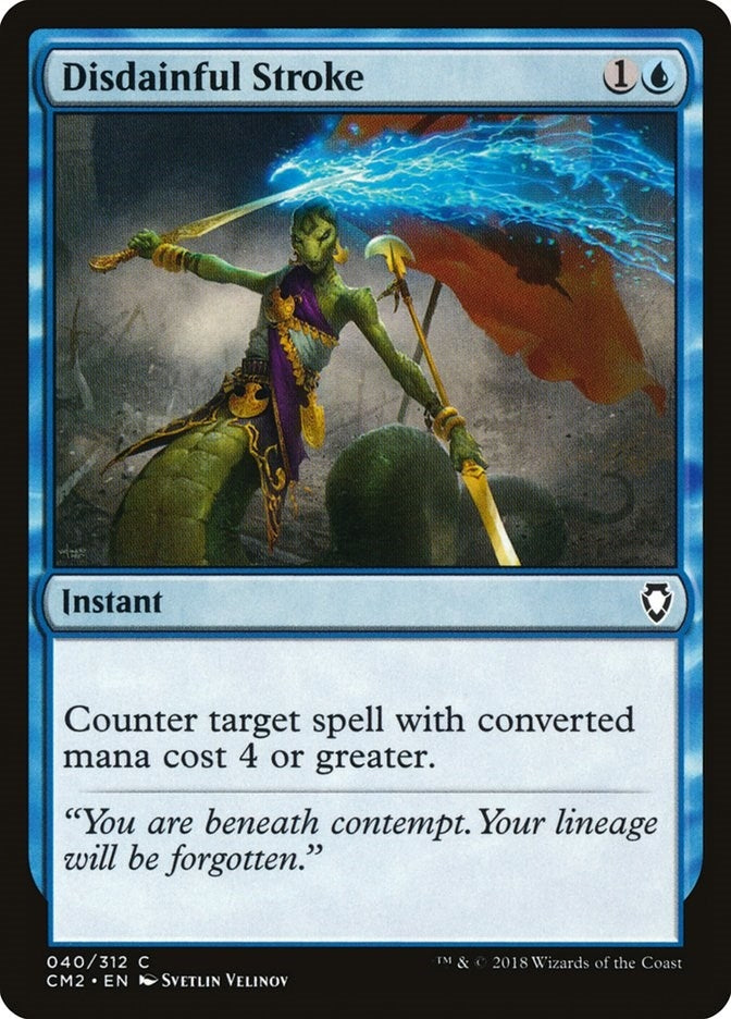Image for Disdainful Stroke (40) (Commander Anthology Volume II) - Magic: The Gathering