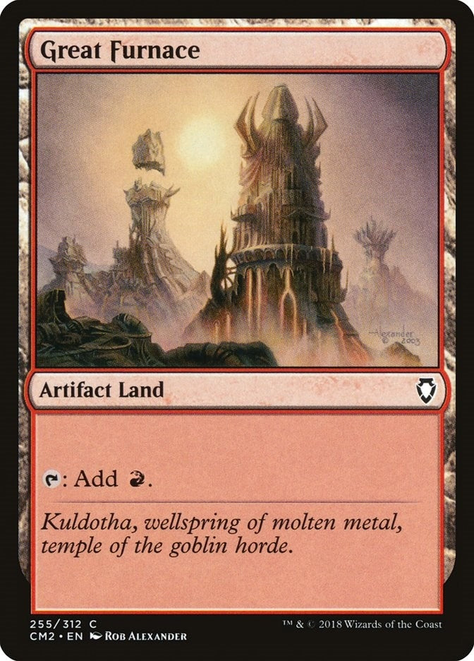Image for Great Furnace (255) (Commander Anthology Volume II) - Magic: The Gathering