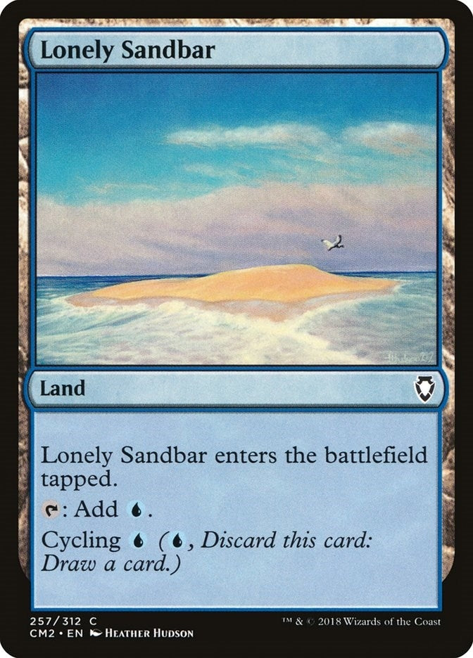 Image for Lonely Sandbar (257) (Commander Anthology Volume II) - Magic: The Gathering