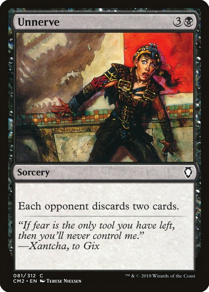 Image for Unnerve (81) (Commander Anthology Volume II) - Magic: The Gathering