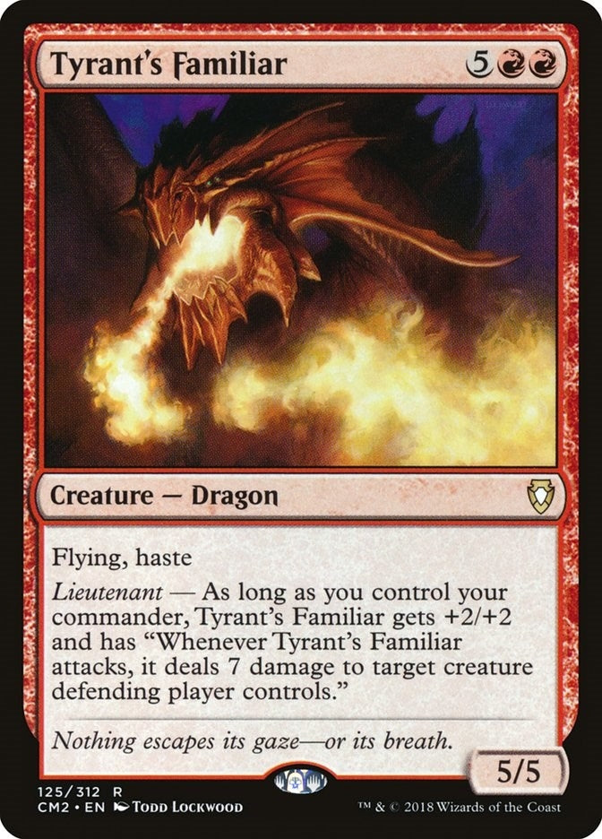 Image for Tyrant's Familiar (125) (Commander Anthology Volume II) - Magic: The Gathering