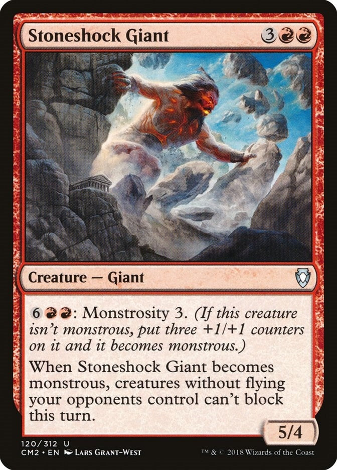 Image for Stoneshock Giant (120) (Commander Anthology Volume II) - Magic: The Gathering