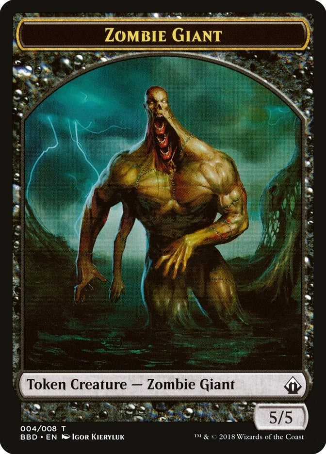 Image for Zombie Giant Token (4) (Battlebond) - Magic: The Gathering