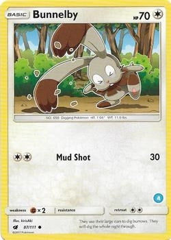 Image for Bunnelby (4) (87/111) (SM Trainer Kit: Alolan Sandslash & Alolan Ninetales) - Pokemon