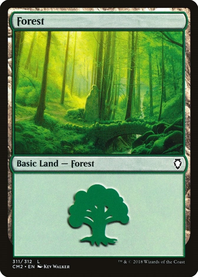 Image for Forest (311) (311) (Commander Anthology Volume II) - Magic: The Gathering
