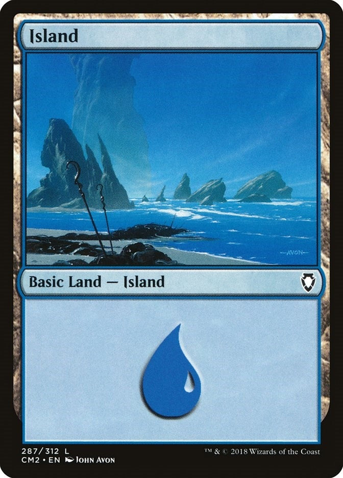 Image for Island (287) (287) (Commander Anthology Volume II) - Magic: The Gathering