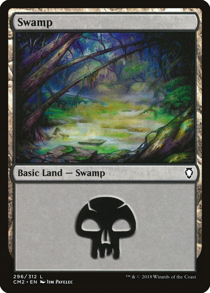 Image for Swamp (296) (296) (Commander Anthology Volume II) - Magic: The Gathering