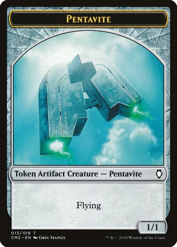 Image for Pentavite Token (13) (Commander Anthology Volume II) - Magic: The Gathering