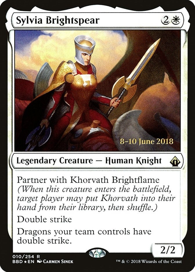 Image for Sylvia Brightspear (10) (Launch Party & Release Event Promos) - Magic: The Gathering