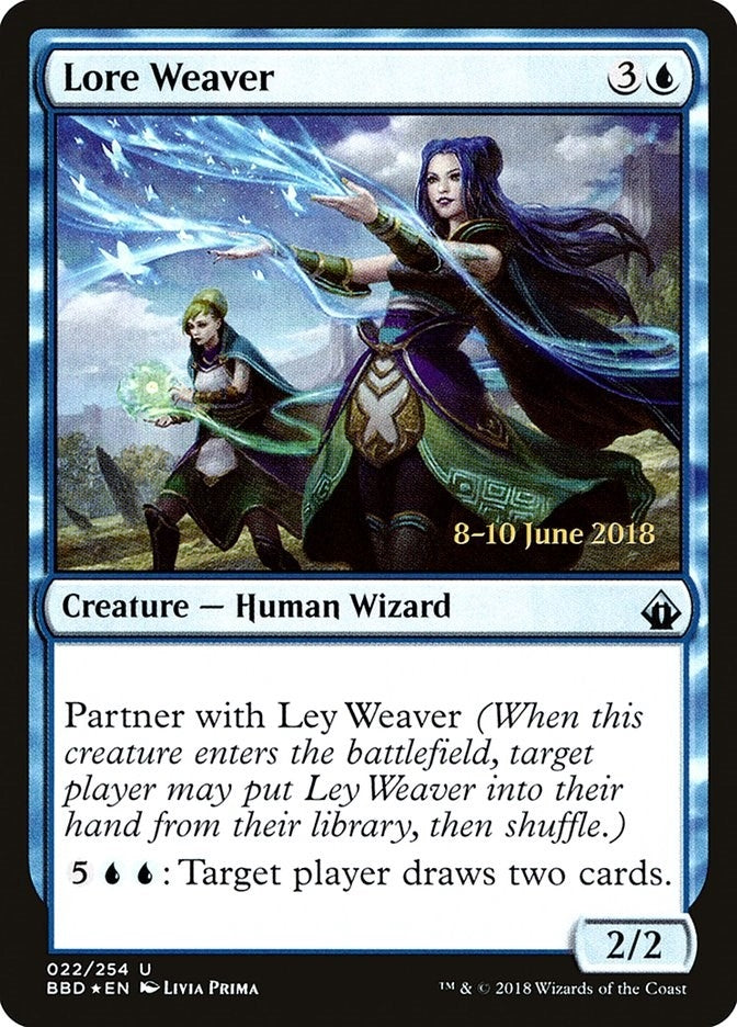Image for Lore Weaver (22) (Launch Party & Release Event Promos) - Magic: The Gathering
