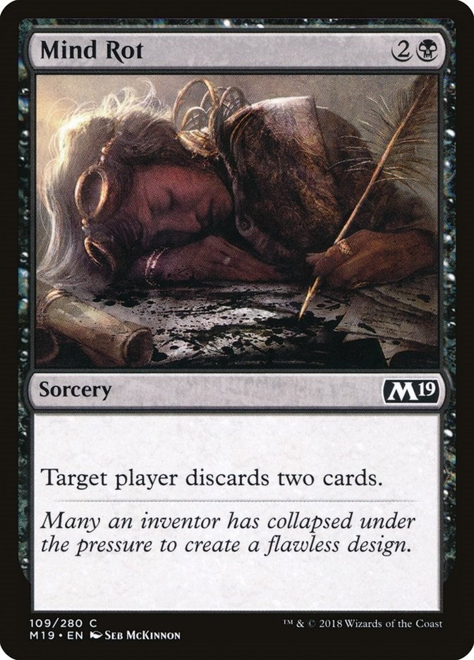 Image for Mind Rot (109) (Core Set 2019) - Magic: The Gathering