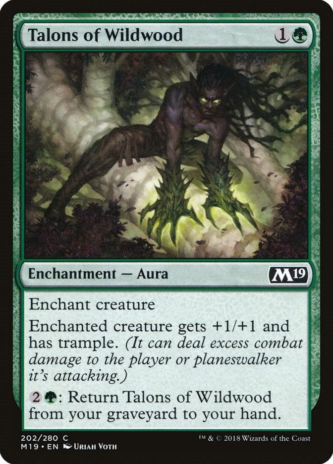 Image for Talons of Wildwood (202) (Core Set 2019) - Magic: The Gathering