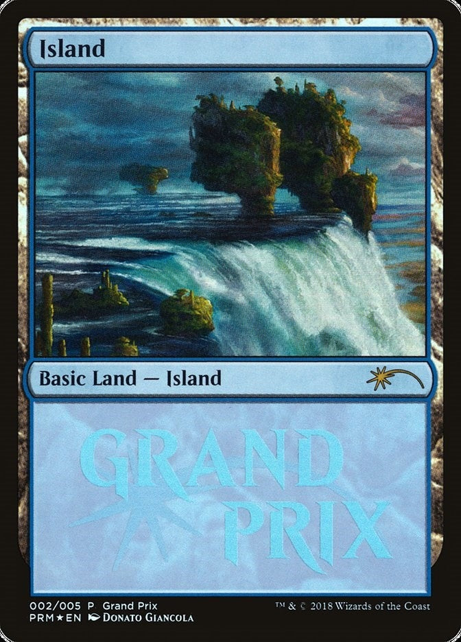 Image for Island (2) (Grand Prix Promos) - Magic: The Gathering
