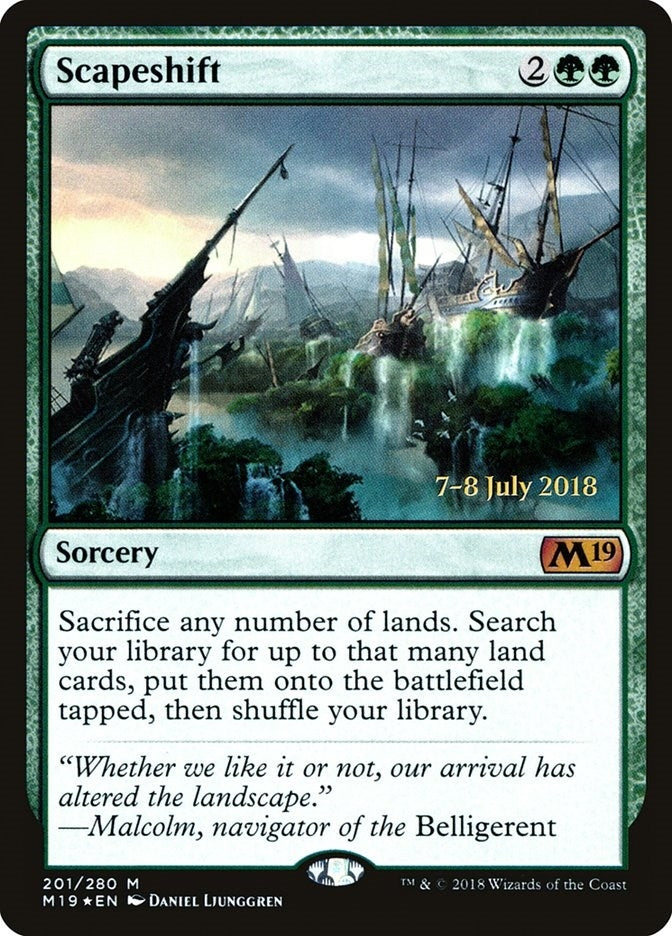 Image for Scapeshift (201) (Prerelease Cards) - Magic: The Gathering