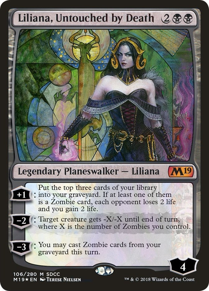Image for Liliana, Untouched by Death (SDCC 2018 Exclusive) (106) (Media Promos) - Magic: The Gathering