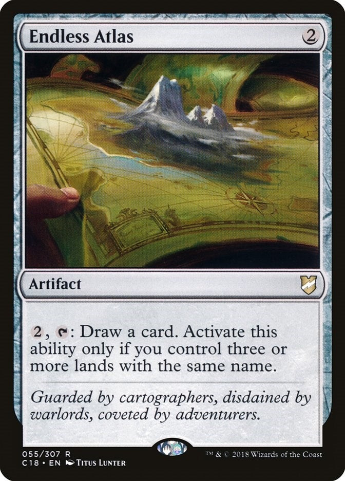 Image for Endless Atlas (55) (Commander 2018) - Magic: The Gathering