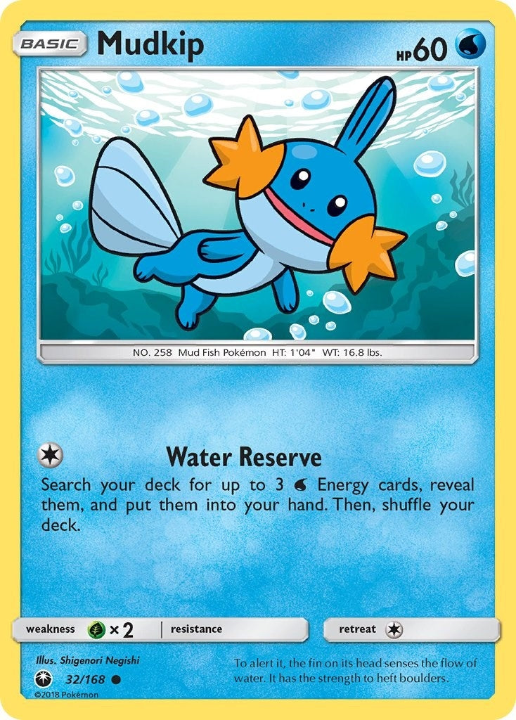 Image for Mudkip (32) (32/168) (SM - Celestial Storm) - Pokemon