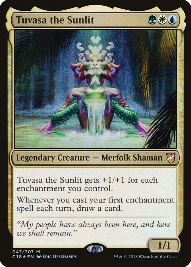 Image for Tuvasa the Sunlit (47) (Commander 2018) - Magic: The Gathering