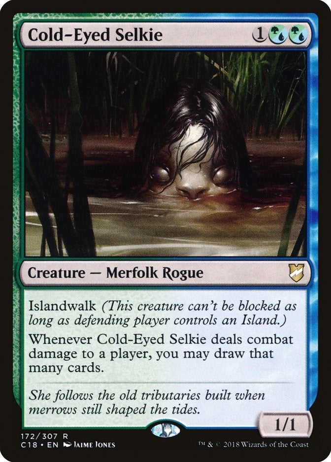 Image for Cold-Eyed Selkie (172) (Commander 2018) - Magic: The Gathering