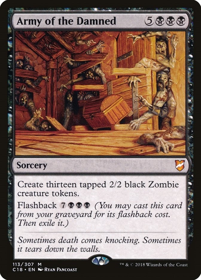 Image for Army of the Damned (113) (Commander 2018) - Magic: The Gathering