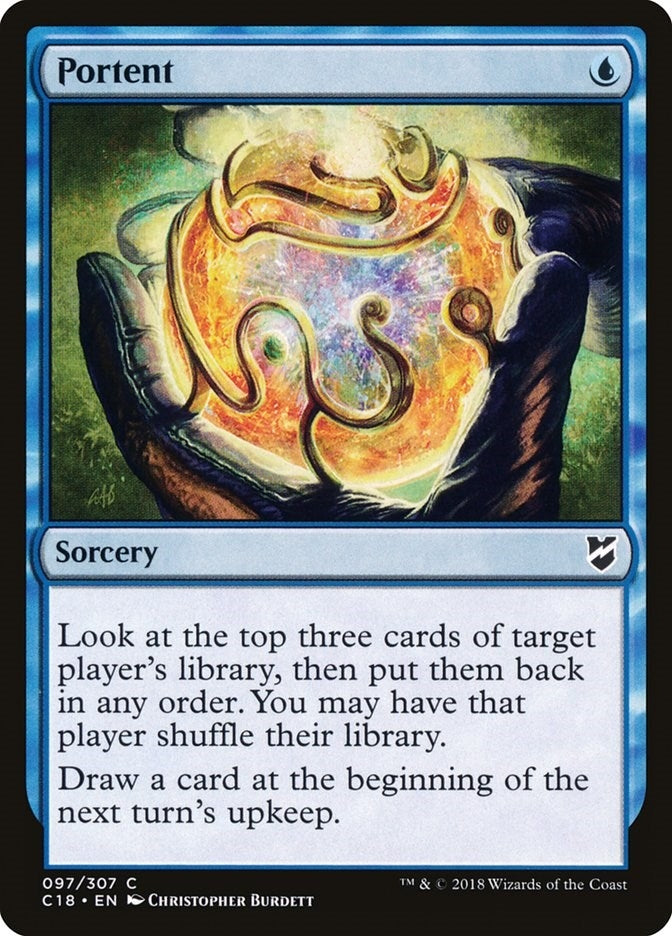 Image for Portent (97) (Commander 2018) - Magic: The Gathering