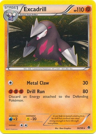 Image for Excadrill - 56/98 (Cosmos Holo) (056/098) (Blister Exclusives) - Pokemon