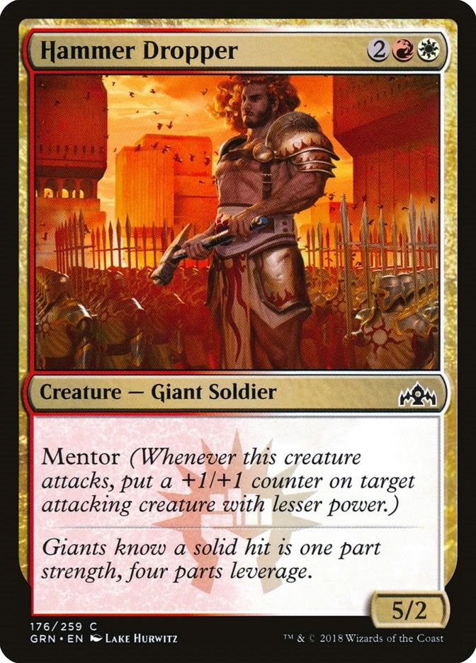 Image for Hammer Dropper (176) (Guilds of Ravnica) - Magic: The Gathering