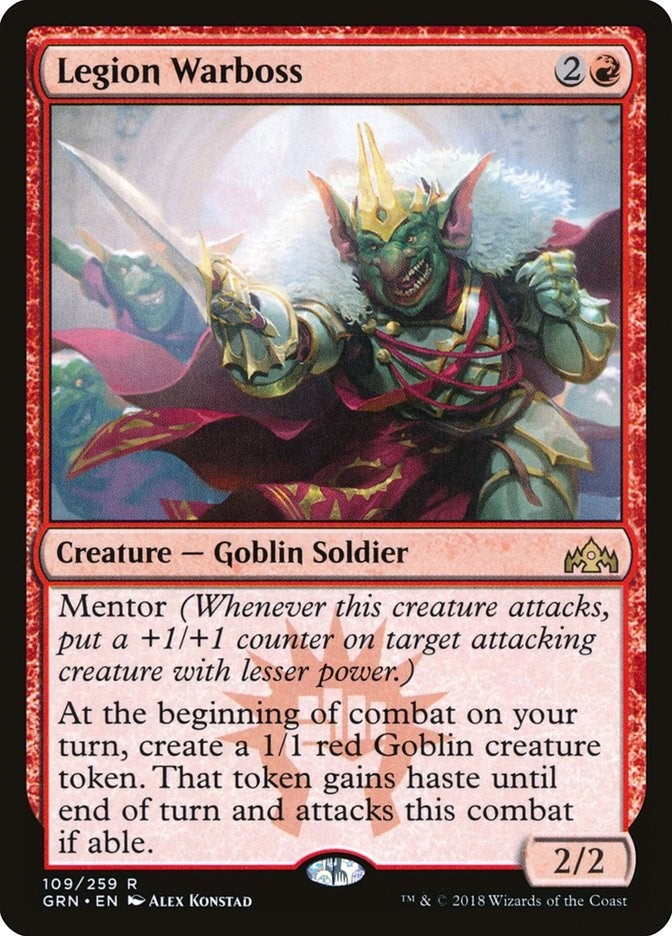 Image for Legion Warboss (109) (Guilds of Ravnica) - Magic: The Gathering