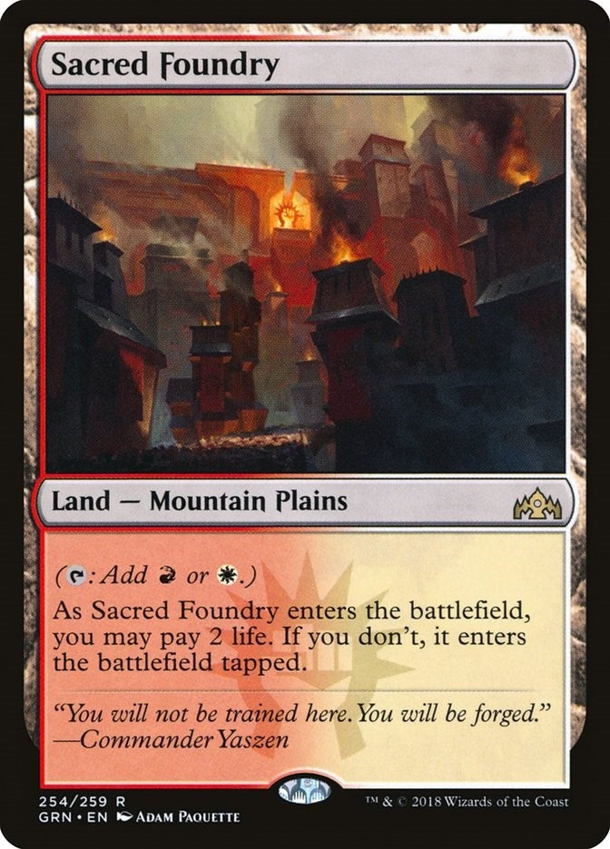 Image for Sacred Foundry (254) (Guilds of Ravnica) - Magic: The Gathering