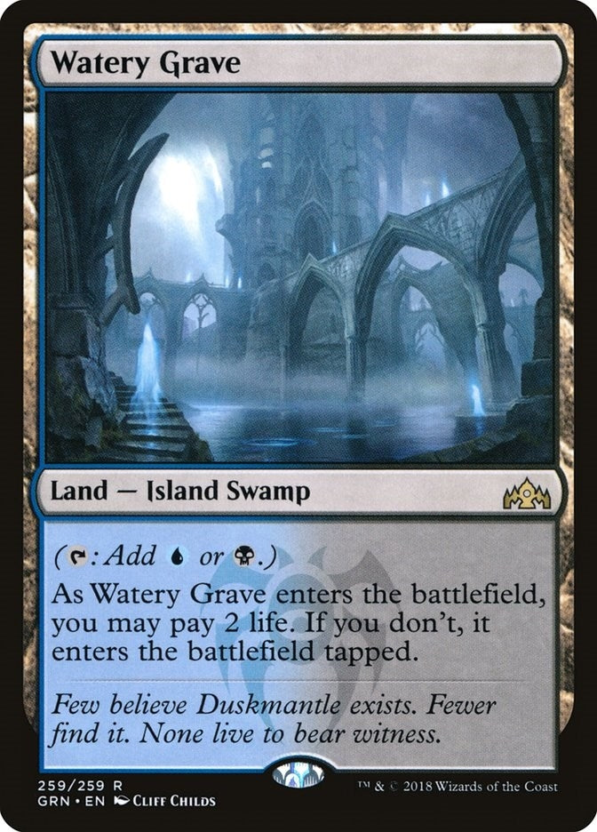 Image for Watery Grave (259) (Guilds of Ravnica) - Magic: The Gathering